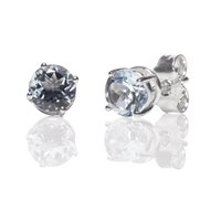 Pendientes Promesse Mujer in Oro Acquamarina OACQ6